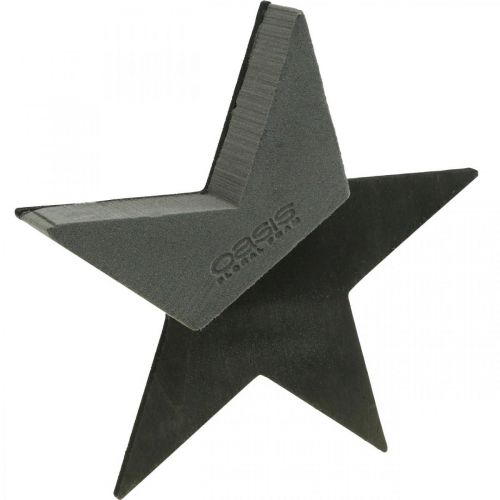 OASIS® Black Bioline® Floral Foam Star Black H30cm 2pz