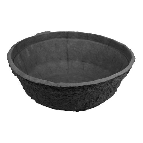 Floristik24 Oasis Black Biolit Ciotola per piante Ciotola per fiori nera Ø35 cm