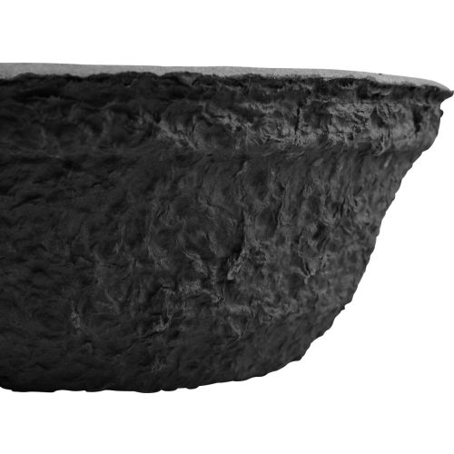 Prodotto Oasis Black Biolit Ciotola per piante Ciotola per fiori nera Ø35 cm