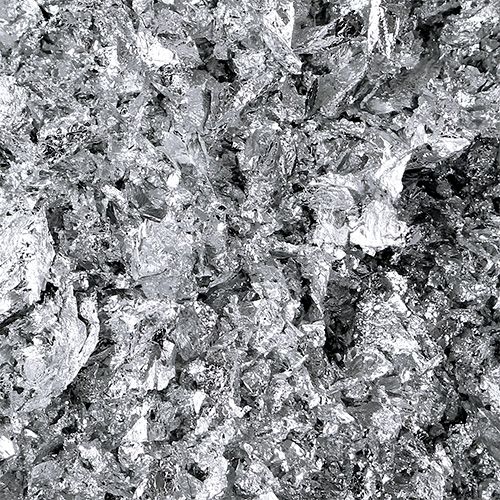 Prodotto Foglia scaglie di metallo argento 15g