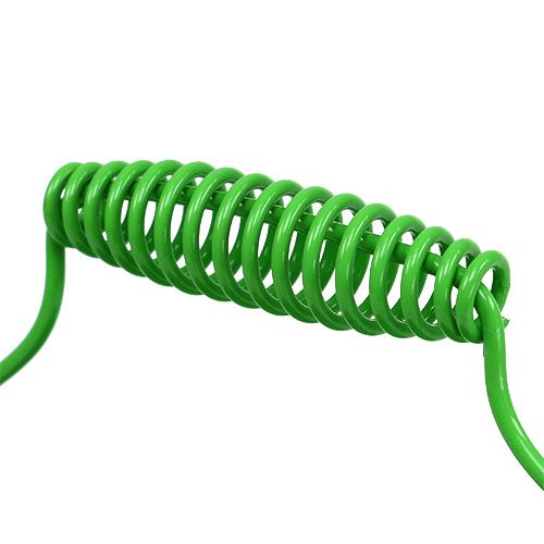 Floristik24 Secchio di latta può verde Ø15cm H14,5cm