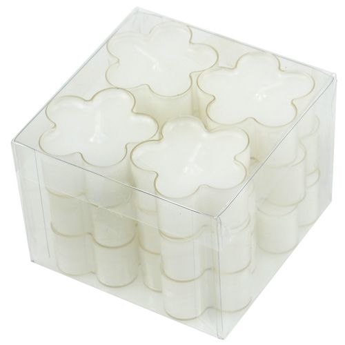 Floristik24 Fiore bianco chiaro 12 pezzi