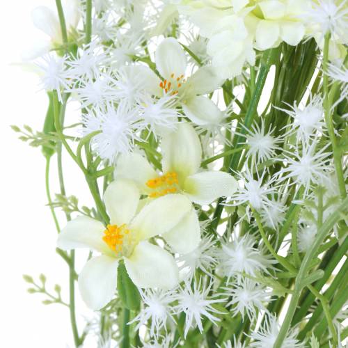 Floristik24 Bouquet con astri bianchi 47cm