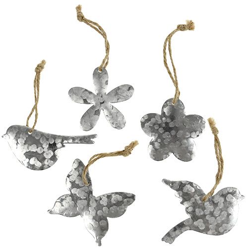 Farfalla fiore uccello metallo 5,5 cm - 7,5 cm 15 pezzi | Floristik24.it