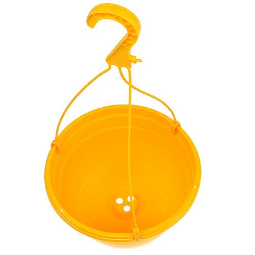 Prodotto Cesto sospeso 25 cm giallo