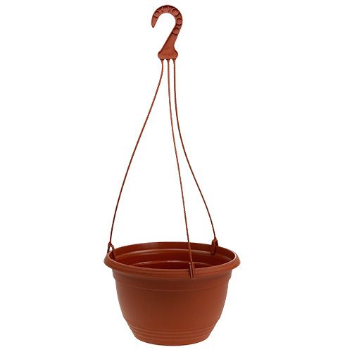 Floristik24 Cesto sospeso Ø30cm terracotta