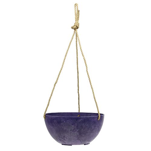 Cesto di fiori &quot;Fiona&quot; Ø25cm H12cm viola