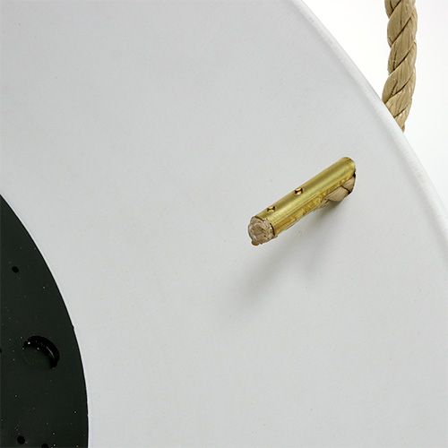 Floristik24 Cestino pensile "Fiona" Ø25cm H12cm Bianco