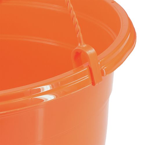 Prodotto Cesto sospeso arancione vaso sospeso vaso per piante Ø25cm H50cm