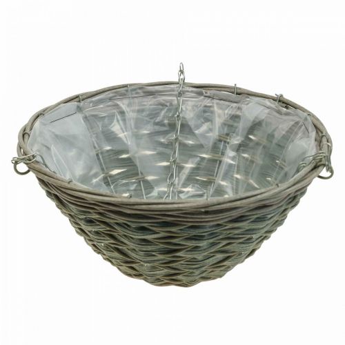 Floristik24 Cesto di fiori cesto appeso Cesto appeso cesto di piante in plastica Ø31cm