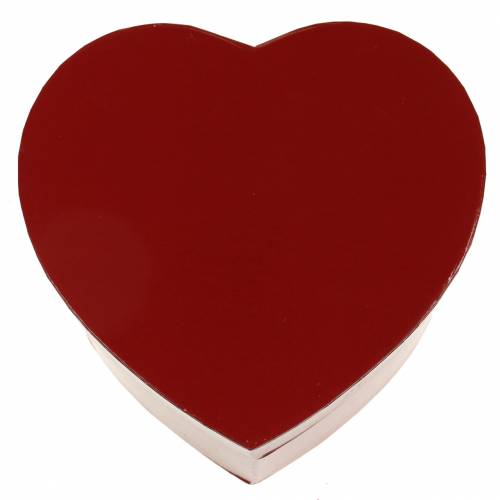 Prodotto Fioriera cuore rosso 14 / 16cm set di 2