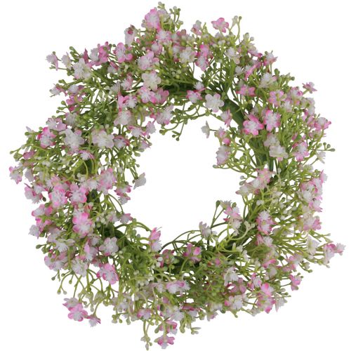 Floristik24 Decorazione da parete ghirlanda di fiori artificiali ghirlanda per porta Ø30cm H6cm