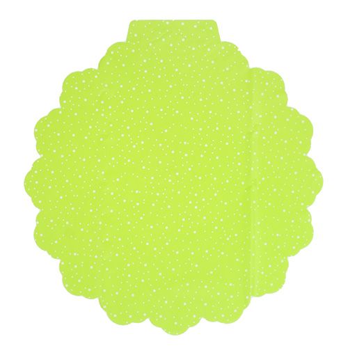 Floristik24 Bracciale fiore Ø48cm verde 50 pz