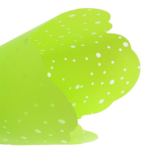 Floristik24 Bracciale fiore Ø48cm verde 50 pz