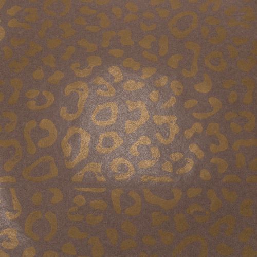 Carta da parati in seta con motivo floreale leopardato, marrone, resistente all'acqua, 50x75 cm, 20 pezzi. | Floristik24.it