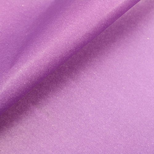 Floristik24 Fiore Di Seta Viola 50cm 100m