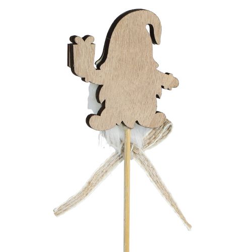 Prodotto Tappo fiore regalo gnomo natalizio 6x7 cm 12 pz