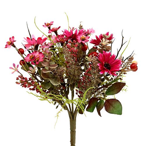 Floristik24 Bouquet con bacche Rosa Ø20cm H24cm