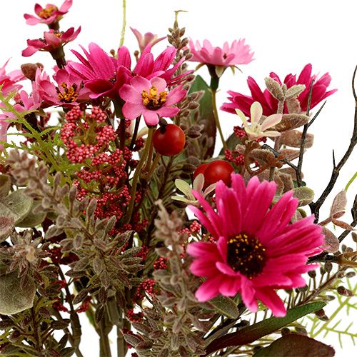 Floristik24 Bouquet con bacche Rosa Ø20cm H24cm