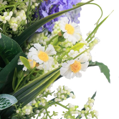 Decorazione di fiori artificiali bouquet di fiori artificiali margherite 40 cm