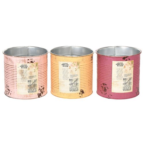 Prodotto Vaso da fiori dal design vintage per soggiorno e ufficio, 15 cm, 3 pezzi