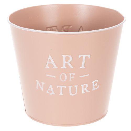 Prodotto Vaso da fiori in zinco Art of Nature, rosa antica, Ø17,5cm H15cm