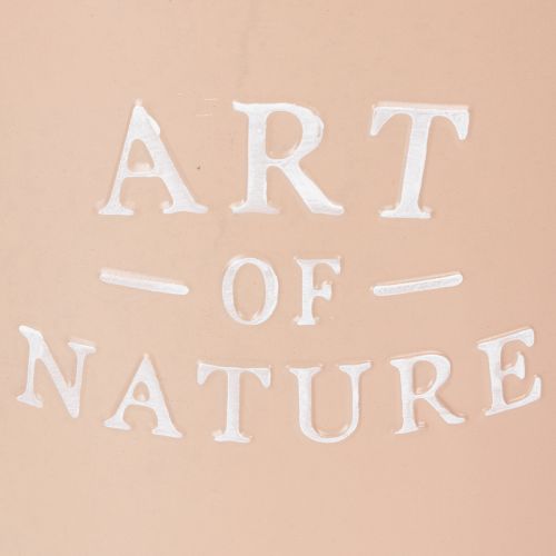 Prodotto Vaso da fiori in zinco, fioriera in metallo, rosa antica, Ø22cm H21cm