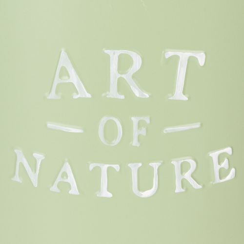 Prodotto Vaso da fiori in zinco, fioriera in metallo, verde menta, Ø22cm, H21cm