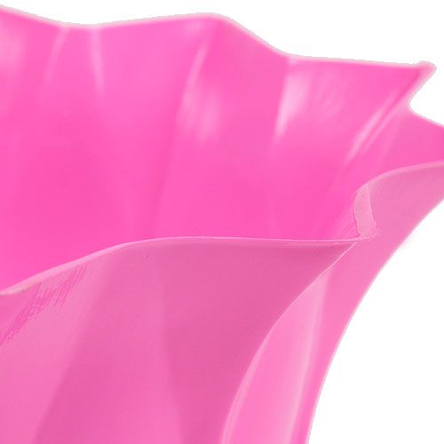 Floristik24 Vaso di plastica colorato Ø15cm H10cm 10pcs