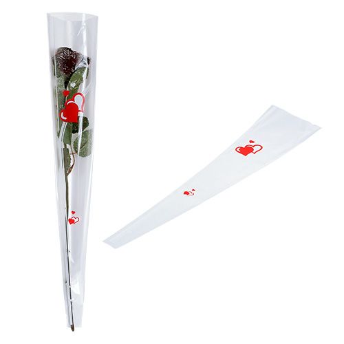 Floristik24 Borsa per fiori Cupido Silking L49,5 L11,5 cm - 3 cm 50 pz