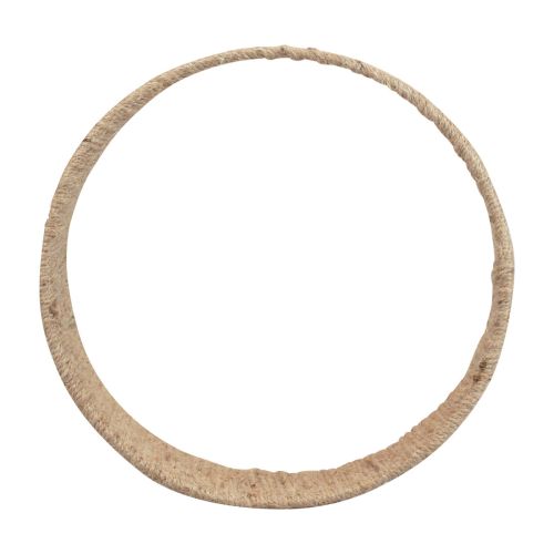Anello decorativo da appendere in stile boho, per piante, altalena, in iuta, 31 cm