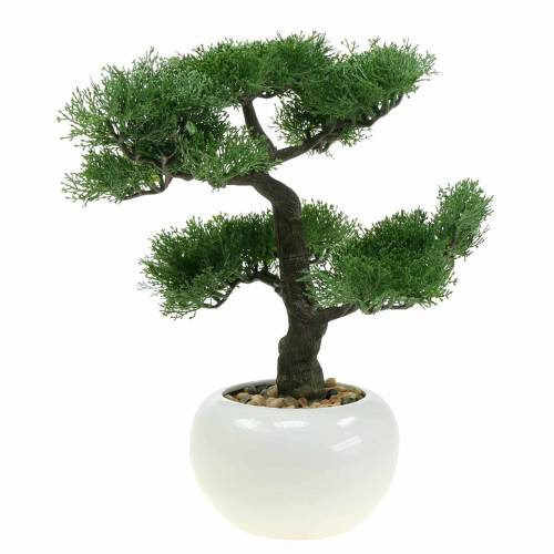 Floristik24 Bonsai di Pino artificiale in vaso H36cm