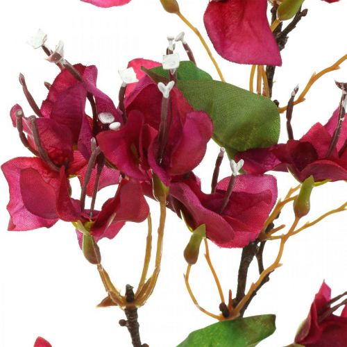Prodotto Bougainvillea fiore artificiale Rosa Ramo decorativo artificiale H52cm