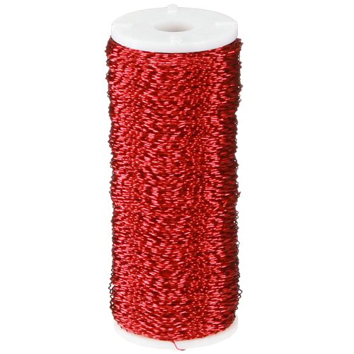Prodotto Filo effetto brodo Ø0.30mm 100g/140m rosso