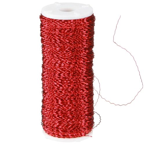 Prodotto Filo effetto brodo Ø0.30mm 100g/140m rosso