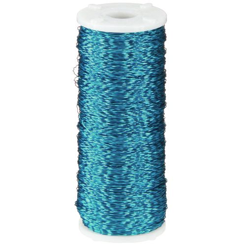 Prodotto Filo effetto brodo Ø0.30mm 100g/140m turchese