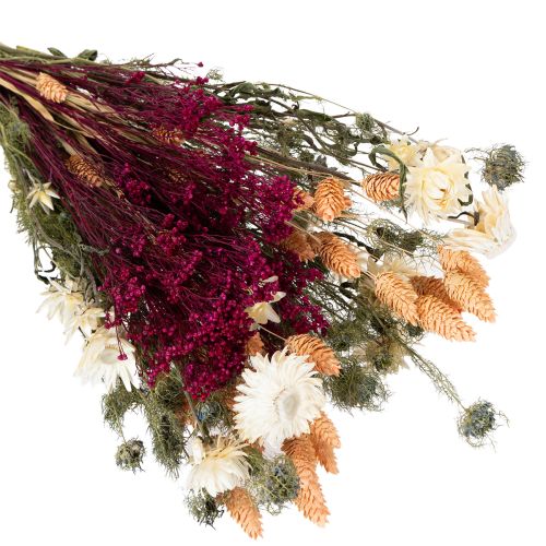 Prodotto Bouquet di fiori secchi perfetto per un'elegante decorazione da tavola in stile country, 50 cm