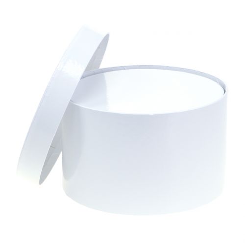 Floristik24 Fioriera bianca Ø18 / 20cm 2 pezzi
