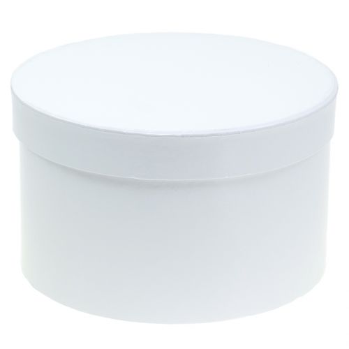 Floristik24 Fioriera bianca Ø18 / 20cm 2 pezzi