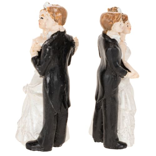 Sposi 6 cm 2 pezzi | Floristik24.it