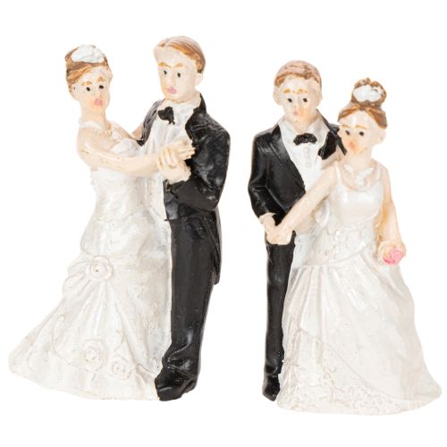 Sposi 6 cm 2 pezzi | Floristik24.it