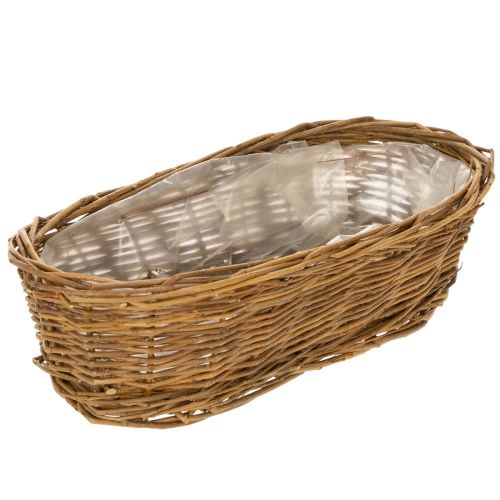 Cestino per il pane ovale di circa 30 cm, non sbucciato acquistare | Floristik24.it