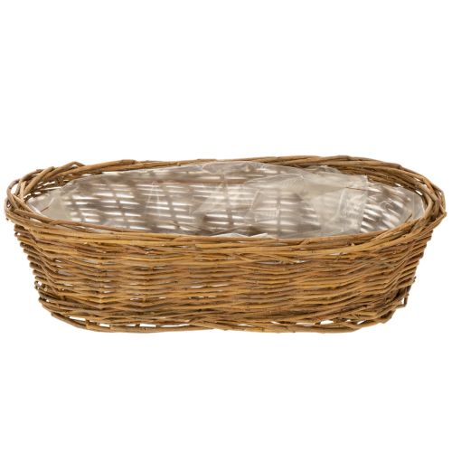 Cestino per il pane ovale di circa 30 cm, non sbucciato | Floristik24.it