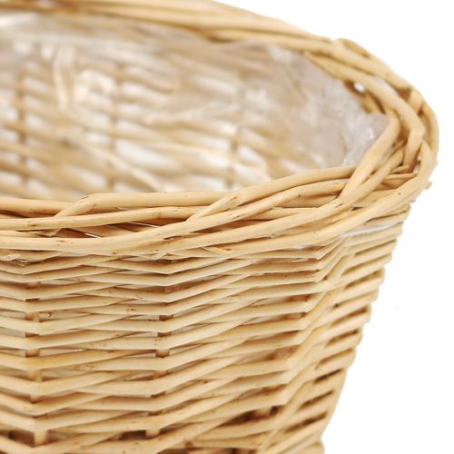 Floristik24 Cestino del pane sbucciato ovale di circa 29,5 cm