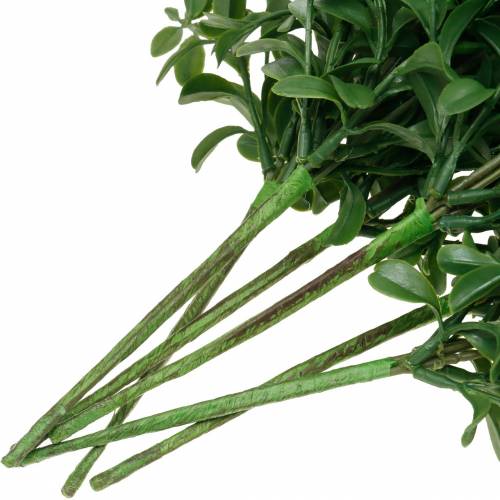 Prodotto Rami di bosso su pick pianta verde artificiale 6 pz