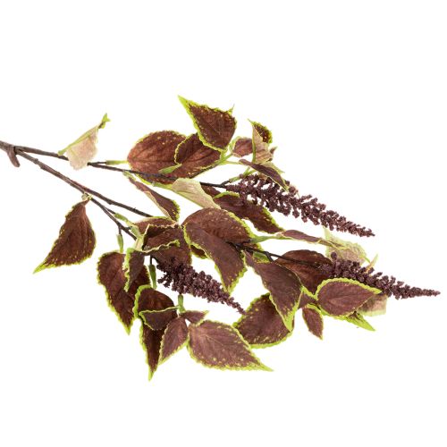 Coleus artificiale con foglie rosse, pianta artificiale, 20 cm | Floristik24.it