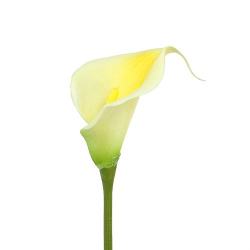 Prodotto Calla Artificiale Gialla 57cm 12 pz