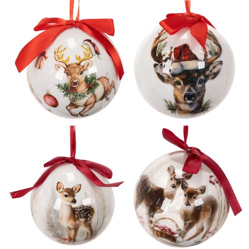 Pallina di Natale con motivo a