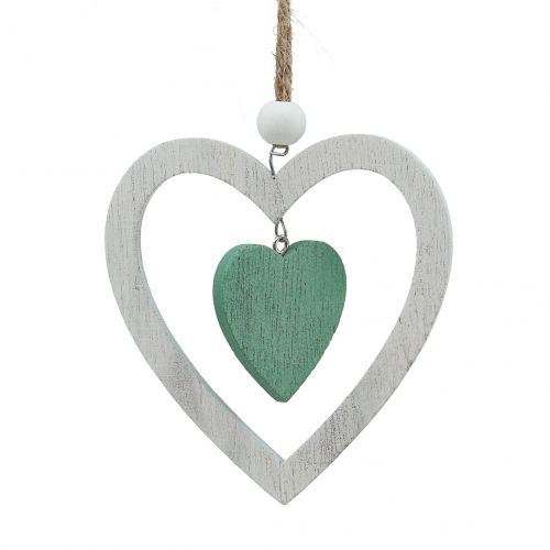 Prodotto Decorazioni misti per albero di Natale Verde, bianco 10 cm 9 pezzi