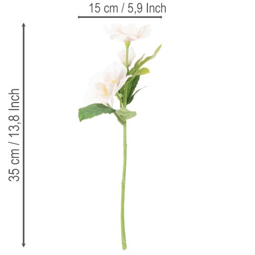 Mazzo di rose natalizie artificiali, bouquet di Natale, 35 cm, 6 pezzi | Floristik24.it